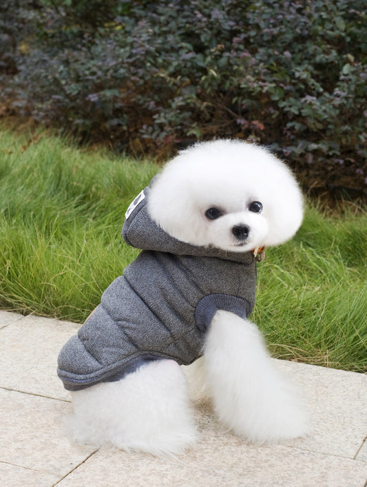 Teddy Pet Clothing Two-leg Cotton-padded Clothes