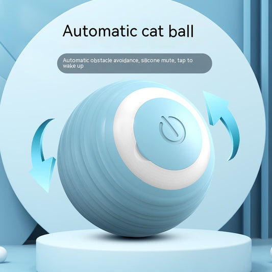 Automatic Moving Bouncing Rolling Ball Smart Cat Toy Ball Self-Moving Toy